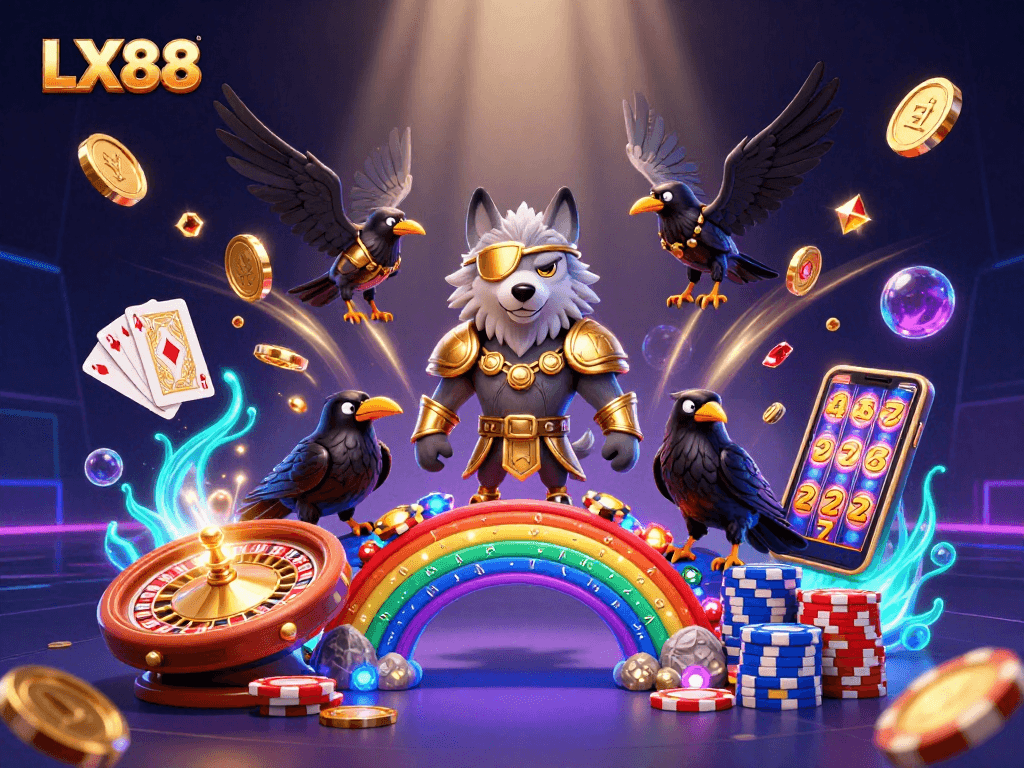 Engage with LX88's vibrant gaming atmosphere enriched by captivating Norse mythology elements.